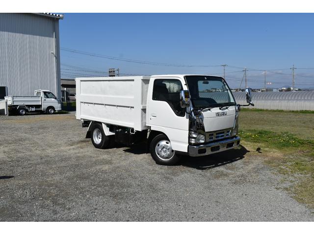 強化ダンプ 3トン深ダンプ 観音開き仕様 3ペダル 5速ミッション車 ディーゼル車 土砂禁ダンプ エアーバック 新品メッキバンパー メッキミラーカバー メッキコーナーパネル メッキグリル ロープフック左右5カ所(55枚目)