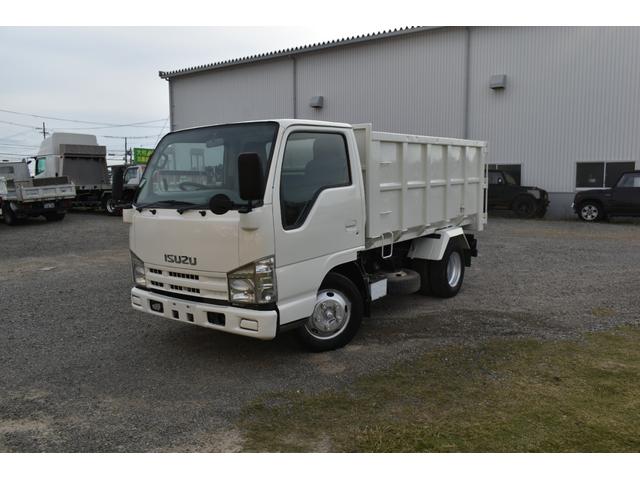 エルフトラック 　３トン深ダンプ　観音開きドア　パワステアリング　パワーウィンドウ　ＡＢＳ　ＥＴＣ　シート運転席張替え済み　白色再塗装済み　土砂禁車両　乗車定員３人　型式ＢＤＧ－ＮＫＲ８５ＡＮ　積載量３０００キロ　６速（66枚目）