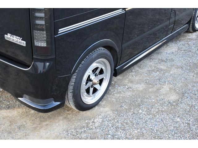 エブリイワゴン ＰＺターボ　車高調　ＥＴＣ　左パワースライドドア　シートカバー　ローダウン　社外１４ＡＷ　社外ナビ　フルセグテレビ　バックカメラ　ＬＥＤテール　社外ナビ　ドライブレコーダー　エンジンスターター　ＡＢＳ　社外マフラ（44枚目）