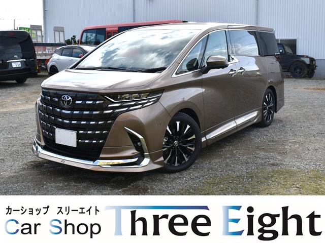 アルファードハイブリッド スペーシャスラウンジ　ＨＥＶスペーシャスラウンジ　ユニバーサルステップ　寒冷地仕様　４ＷＤ　後席モニター　モデリスタエアロ　冷蔵庫　　ヘッドレストスピーカー　カーテン　ＪＢＬ　改良後車両　　置くだけ充電　純正フロアーマット（3枚目）