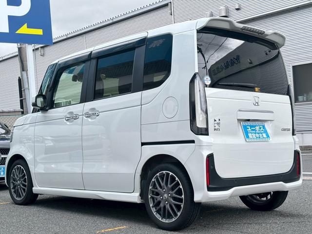 Ｎ－ＢＯＸカスタム ターボ　禁煙車・９インチナビ・マルチビューカメラ・Ｂｌｕｅｔｏｏｔｈ対応・ＴＶ・アームレストコンソール・電動開閉コンソールＢＯＸ・両側電動スライド・ナビ装着用スペシャルＰＫＧ・スペアキー有・前後ドラレコ（7枚目）