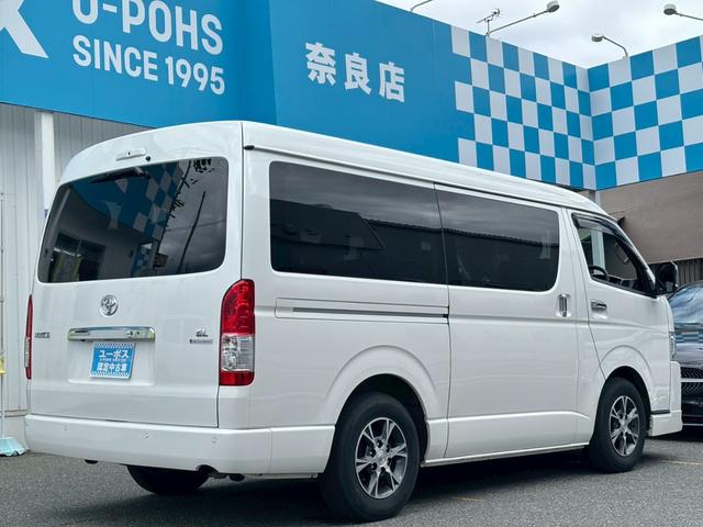 ハイエースワゴン ＧＬ　ロングファインテックツアラー・禁煙車・デジタルインナーミラー・両側電動スライドドア・モデリスタＦエアロ・ナビ・ＴＶ・パノラマビューモニター・Ｂｌｕｅｔｏｏｔｈ対応・前後ドラレコ・純正１５インチＡＷ（7枚目）
