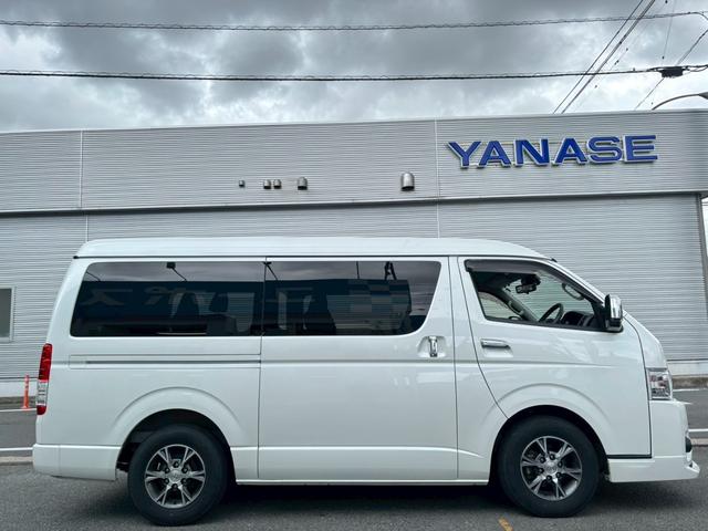 ハイエースワゴン ＧＬ　ロングファインテックツアラー・禁煙車・デジタルインナーミラー・両側電動スライドドア・モデリスタＦエアロ・ナビ・ＴＶ・パノラマビューモニター・Ｂｌｕｅｔｏｏｔｈ対応・前後ドラレコ・純正１５インチＡＷ（11枚目）
