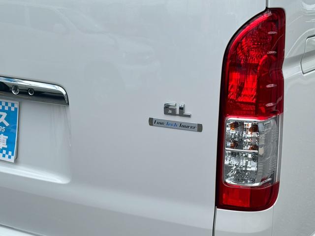 ハイエースワゴン ＧＬ　ロングファインテックツアラー・禁煙車・デジタルインナーミラー・両側電動スライドドア・モデリスタＦエアロ・ナビ・ＴＶ・パノラマビューモニター・Ｂｌｕｅｔｏｏｔｈ対応・前後ドラレコ・純正１５インチＡＷ（16枚目）