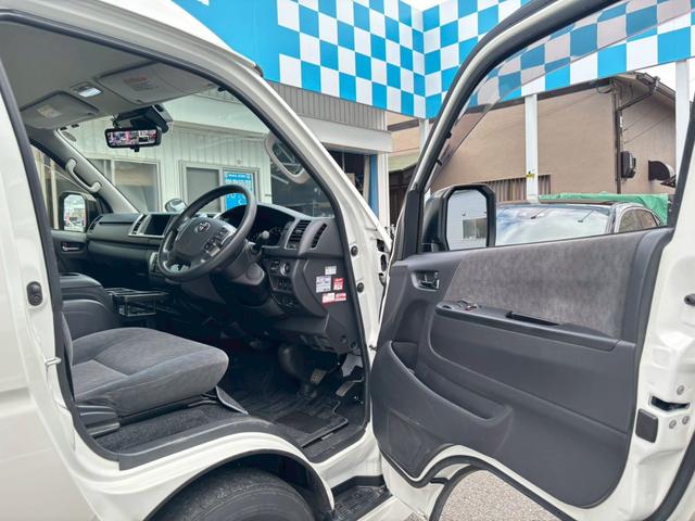 ハイエースワゴン ＧＬ　ロングファインテックツアラー・禁煙車・デジタルインナーミラー・両側電動スライドドア・モデリスタＦエアロ・ナビ・ＴＶ・パノラマビューモニター・Ｂｌｕｅｔｏｏｔｈ対応・前後ドラレコ・純正１５インチＡＷ（18枚目）