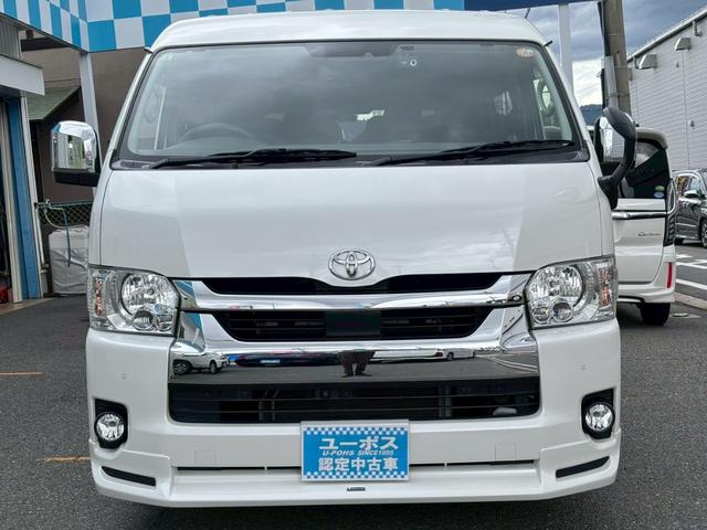 ハイエースワゴン ＧＬ　ロングファインテックツアラー・禁煙車・デジタルインナーミラー・両側電動スライドドア・モデリスタＦエアロ・ナビ・ＴＶ・パノラマビューモニター・Ｂｌｕｅｔｏｏｔｈ対応・前後ドラレコ・純正１５インチＡＷ（50枚目）