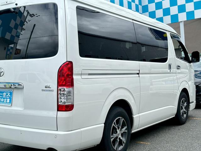 ハイエースワゴン ＧＬ　ロングファインテックツアラー・禁煙車・デジタルインナーミラー・両側電動スライドドア・モデリスタＦエアロ・ナビ・ＴＶ・パノラマビューモニター・Ｂｌｕｅｔｏｏｔｈ対応・前後ドラレコ・純正１５インチＡＷ（55枚目）