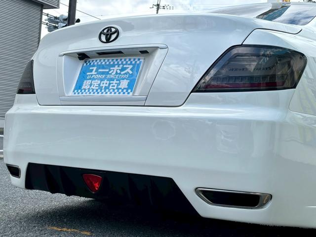 マークＸ ２５０Ｇ　Ｆパッケージスマートエディション　禁煙車・フルエアロ・ＶＩＡＩＲエアサス・ＴＥＩＮ車庫調・ケンウッドナビ・ＴＶ・Ｒカメラ・ＥＴＣ・ＷＯＲＫ１９ホイール・黒革調シートカバー・イカリング付ヘッドライト・Ｄ席パワーシート・プッシュスタート（14枚目）