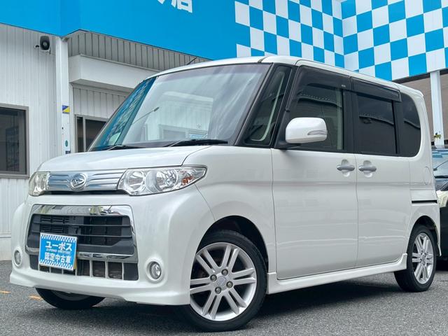 タント カスタムＸ　禁煙車・車検整備付・ＨＤＤナビ・フルセグＴＶ・Ｂカメラ・電動スライドドア・ＥＴＣ・ＨＩＤ・スマートキー・１５インチアルミホイール（8枚目）