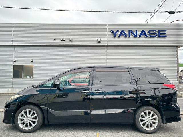 エスティマ ２．４アエラス　Ｇエディション　禁煙車・アルパインフリップダウンモニター・ナビ・Ｂｌｕｅｔｏｏｔｈ対応・ＤＶＤ再生・ＴＶ・Ｂカメラ・ＨＩＤ・ビルトインＥＴＣ・ウッドコンビハンドル・両側電動スライドドア・スペアキー有（11枚目）