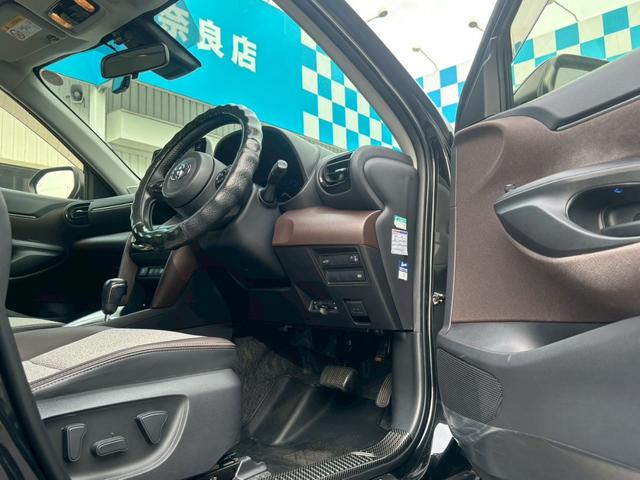ヤリスクロス Z 禁煙車・モデリスタエアロ・BSM・ディスプレイオーディオナビ・TV付・バックカメラ・TVキャンセラー・シートヒーター・ハーフレザー・パワーバックドア・セーフティセンス・スペアキー有(15枚目)