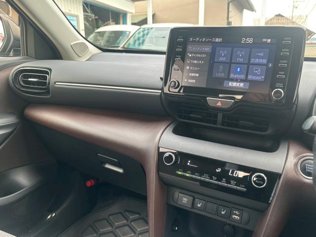 ヤリスクロス Z 禁煙車・モデリスタエアロ・BSM・ディスプレイオーディオナビ・TV付・バックカメラ・TVキャンセラー・シートヒーター・ハーフレザー・パワーバックドア・セーフティセンス・スペアキー有(24枚目)