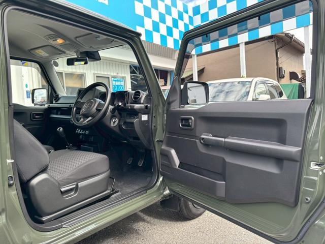 ジムニー XG 禁煙車・セーフティサポート・ワンオーナー・アイドリングストップ・キーレスキー・マニュアルエアコン・背面タイヤ・スペアキー有(15枚目)