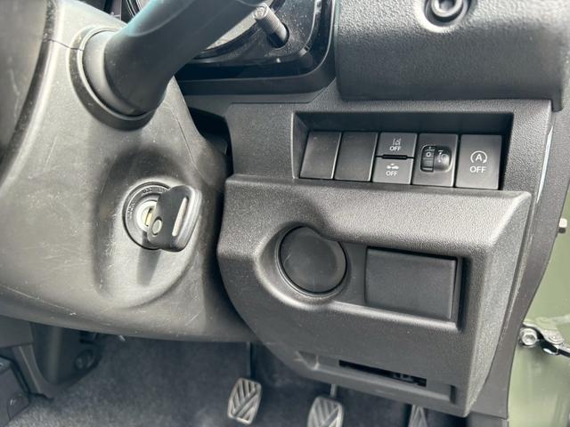 ジムニー XG 禁煙車・セーフティサポート・ワンオーナー・アイドリングストップ・キーレスキー・マニュアルエアコン・背面タイヤ・スペアキー有(18枚目)