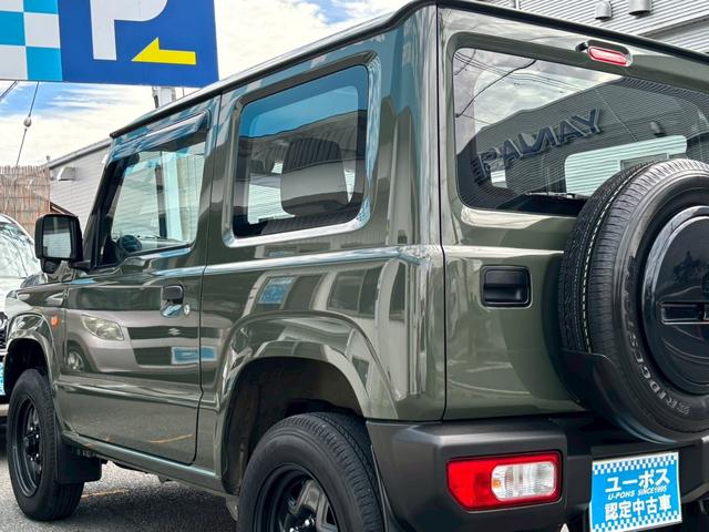 ジムニー XG 禁煙車・セーフティサポート・ワンオーナー・アイドリングストップ・キーレスキー・マニュアルエアコン・背面タイヤ・スペアキー有(43枚目)