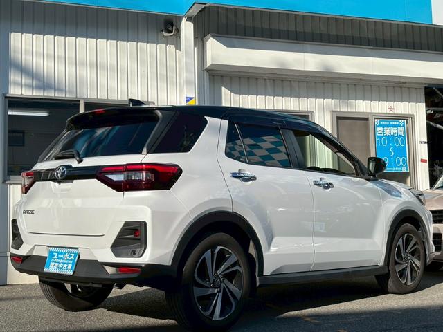 ライズ Ｚ　禁煙車・ツートンカラー・９インチディスプレイオーディオ・フルセグＴＶ・Ｂカメラ・ＥＴＣ・ドラレコ・スマートアシスト・ＬＥＤヘッドライト・スマートキー・スペアキー有（7枚目）