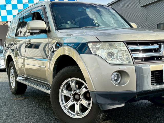 パジェロ ロング　エクシード　車検整備付・過去記録簿付・禁煙車・ロックフォードスピーカー・メーカーナビ・Ｂカメラ・フリップダウンモニター・ツートンカラー・ルーフレール・フロントフォグ・ＨＩＤ（45枚目）