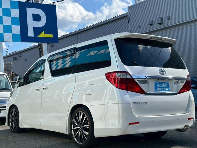 アルファード 240S メモリーナビ・フルセグTV・Bluetooth対応・バックカメラ・10.1インチアルパインモニター・両側電動スライドドア・ローダウン・19インチAW・ETC・スマートキー・スペアキー有(9枚目)