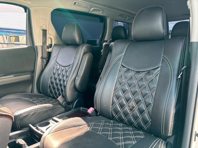 アルファード 240S メモリーナビ・フルセグTV・Bluetooth対応・バックカメラ・10.1インチアルパインモニター・両側電動スライドドア・ローダウン・19インチAW・ETC・スマートキー・スペアキー有(37枚目)