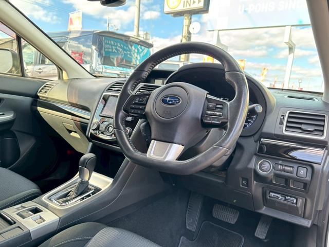 レヴォーグ １．６ＧＴアイサイト　禁煙車・４ＷＤ・ＢＳＭ・純正ＳＤナビ・フルセグＴＶ・Ｂｌｕｅｔｏｏｔｈ対応・Ｆサイドカメラ・Ｂカメラ・パドルシフト・衝突軽減・レーダクルーズ・アイドリングストップ・ＥＴＣ・スマートキー・スペアキー（18枚目）