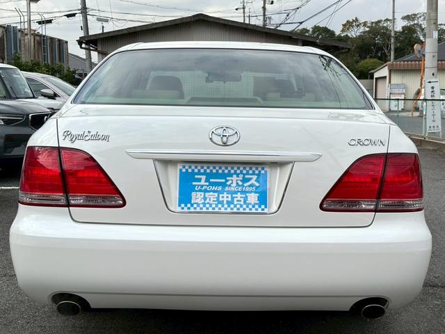 クラウン ロイヤルサルーン 禁煙車・ワンオーナー・ダッシュボード新品交換済・前オーナー屋内保管車・前後ドラレコ・メーカーナビ・ETC・ウッドコンビハンドル・電動格納ミラー・HID・スペアキー有(50枚目)