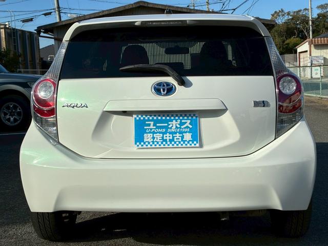 アクア S 禁煙車・メモリーナビ・フルセグTV・バックカメラ・DVD再生可・スペアタイヤ・スマートキー・ETC・15インチアルミホイール・電動格納ミラー(41枚目)