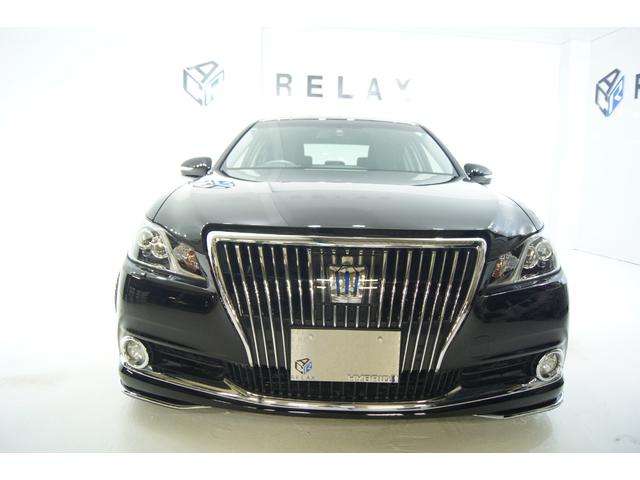 クラウンマジェスタ Fバージョン 3点フルモデリスタエアロ 新品バカンスGhostM1ホイール19in 新品タイヤ 新品フルタップ減衰調整付車高調 黒本革シート ウッドコンビハンドル ETC オートクルーズ LEDヘッド LEDフォグ(4枚目)