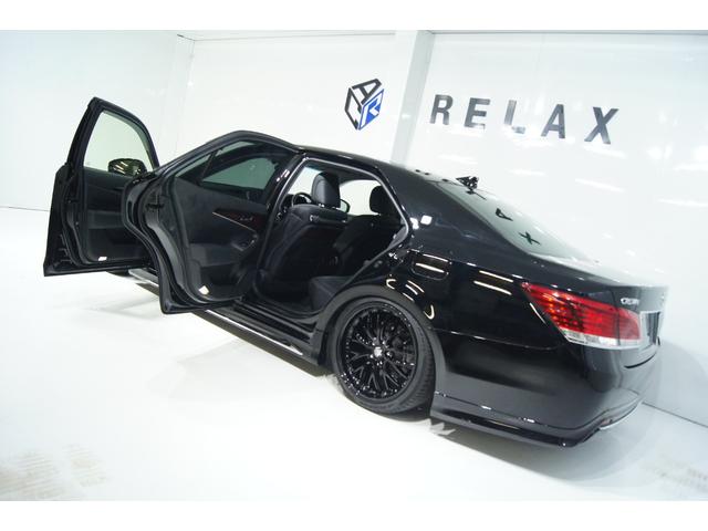 クラウンマジェスタ Fバージョン 3点フルモデリスタエアロ 新品バカンスGhostM1ホイール19in 新品タイヤ 新品フルタップ減衰調整付車高調 黒本革シート ウッドコンビハンドル ETC オートクルーズ LEDヘッド LEDフォグ(15枚目)