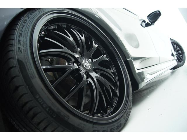 クラウンマジェスタ Fバージョン 3点フルモデリスタエアロ 新品バカンスGhostM1ホイール19in 新品タイヤ 新品フルタップ減衰調整付車高調 黒本革シート ウッドコンビハンドル ETC オートクルーズ LEDヘッド LEDフォグ(17枚目)