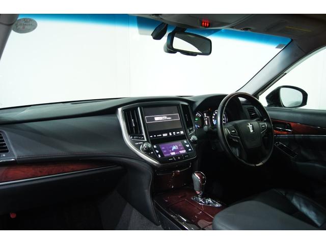 クラウンマジェスタ Fバージョン 3点フルモデリスタエアロ 新品バカンスGhostM1ホイール19in 新品タイヤ 新品フルタップ減衰調整付車高調 黒本革シート ウッドコンビハンドル ETC オートクルーズ LEDヘッド LEDフォグ(34枚目)