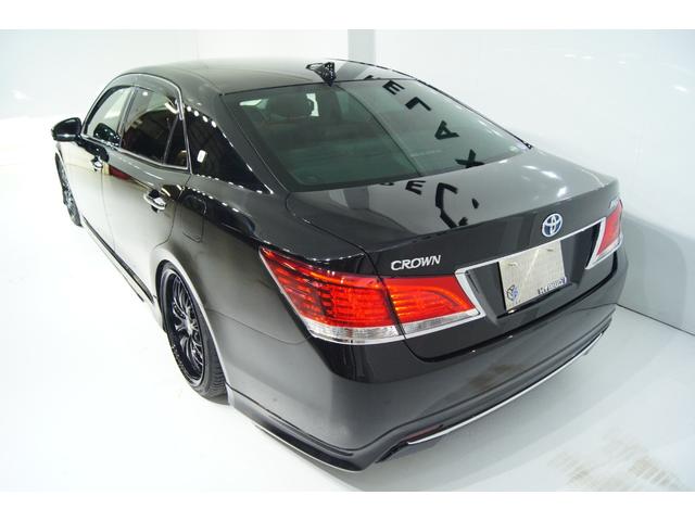 クラウンマジェスタ Fバージョン 3点フルモデリスタエアロ 新品バカンスGhostM1ホイール19in 新品タイヤ 新品フルタップ減衰調整付車高調 黒本革シート ウッドコンビハンドル ETC オートクルーズ LEDヘッド LEDフォグ(49枚目)
