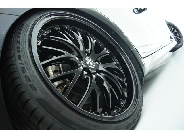 クラウン ロイヤルサルーン　新品バカンスゴーストＭ１ホイール１９インチ　新品タイヤ　新品フルタップ減衰調整付車高調　新品クラッツィオ製革調シートカバー　新品フロントスポイラー　モデリスタメッキモール　ＥＴＣ　バックカメラ（17枚目）