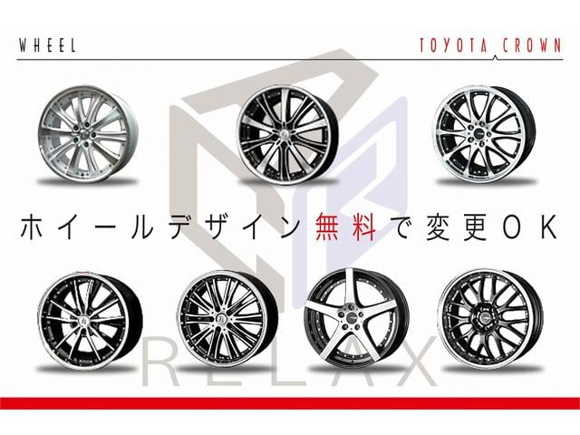 クラウン ロイヤルサルーン　新品バカンスゴーストＭ１ホイール１９インチ　新品タイヤ　新品フルタップ減衰調整付車高調　新品クラッツィオ製革調シートカバー　新品フロントスポイラー　モデリスタメッキモール　ＥＴＣ　バックカメラ（20枚目）