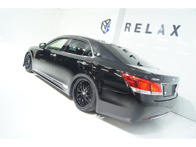 クラウン ロイヤルサルーン　新品バカンスゴーストＭ１ホイール１９インチ　新品タイヤ　新品フルタップ減衰調整付車高調　新品クラッツィオ製革調シートカバー　新品フロントスポイラー　モデリスタメッキモール　ＥＴＣ　バックカメラ（27枚目）