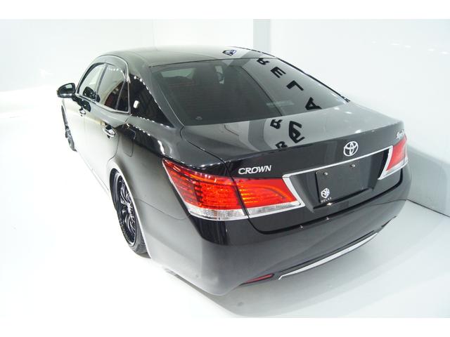 クラウン ロイヤルサルーン　新品バカンスゴーストＭ１ホイール１９インチ　新品タイヤ　新品フルタップ減衰調整付車高調　新品クラッツィオ製革調シートカバー　新品フロントスポイラー　モデリスタメッキモール　ＥＴＣ　バックカメラ（53枚目）