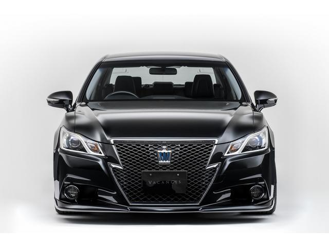 クラウン アスリートG 新品バカンスジェントルマンフロントスポイラー 新品バカンスゴーストM1ホイール 新品タイヤ 新品フルタップ減衰調整付車高調 LEDフォグ HIDヘッドライト シートメモリー オートクルーズ 本革シート(57枚目)