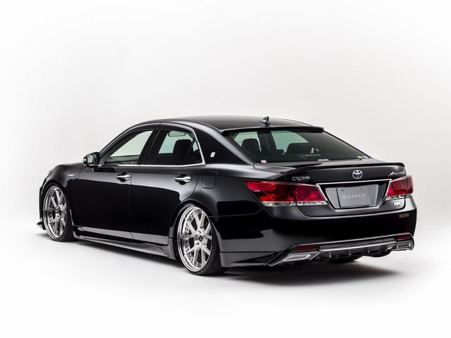 クラウン アスリートG 新品バカンスジェントルマンフロントスポイラー 新品バカンスゴーストM1ホイール 新品タイヤ 新品フルタップ減衰調整付車高調 LEDフォグ HIDヘッドライト シートメモリー オートクルーズ 本革シート(58枚目)