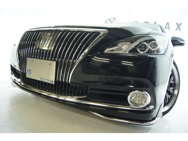 クラウンマジェスタ Ｆバージョン　３点フルモデリスタ　新品１９ホイール　新品タイヤ　新品フルタップ減衰調整付車高調　黒本革シート　パワーシート　シートメモリー　シートヒーター　シートクーラー　ハンドルヒーター　オートクルーズ　ＥＴＣ（3枚目）