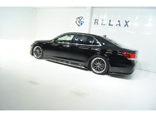 クラウンマジェスタ Ｆバージョン　３点フルモデリスタ　新品１９ホイール　新品タイヤ　新品フルタップ減衰調整付車高調　黒本革シート　パワーシート　シートメモリー　シートヒーター　シートクーラー　ハンドルヒーター　オートクルーズ　ＥＴＣ（50枚目）