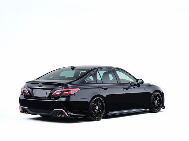 クラウンマジェスタ Ｆバージョン　３点フルモデリスタ　新品１９ホイール　新品タイヤ　新品フルタップ減衰調整付車高調　黒本革シート　パワーシート　シートメモリー　シートヒーター　シートクーラー　ハンドルヒーター　オートクルーズ　ＥＴＣ（61枚目）