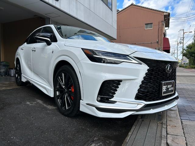 RX RX350 Fスポーツ 法人ワンオーナー・純正ナビ・フルセグ・パノラミックビューモニター・パノラマルーフ・ハーフレザー・マークレビンソン・レクサスチームメイト・デジタルインナーミラー・TRDエアロ・マフラー・リアスポイラー(10枚目)