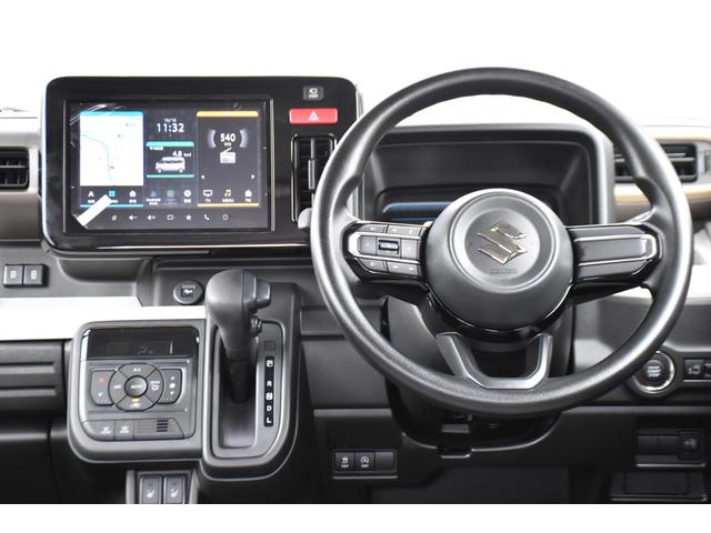 スペーシア ハイブリッドＸ　新車未登録車／メーカーオプション９インチナビ／全方位カメラ／２トーン車／フルセグＴＶ／両側パワースライドドア／シートヒーター／オートライト／オートハイビームーＬＥＤヘッドライト（12枚目）