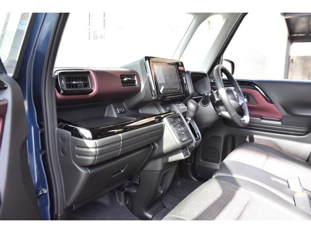 スペーシアカスタム ハイブリッドＸＳターボ　新車／メーカーオプション９インチナビ／全方位カメラ／２トーン車／ターボ車／両側パワースライドドア／ＬＥＤヘッドライト／フォグライト／オートライト／オートハイビーム／リアパーキングブレーキ（16枚目）