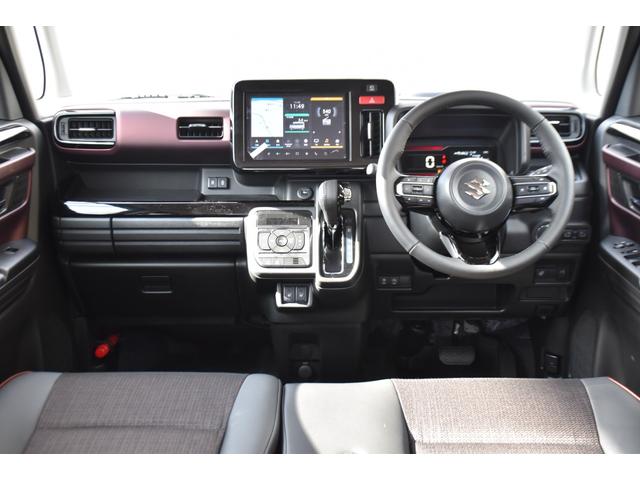 スペーシアカスタム ハイブリッドＸＳターボ　新車／メーカーオプション９インチナビ／全方位カメラ／２トーン車／ターボ車／両側パワースライドドア／ＬＥＤヘッドライト／フォグライト／オートライト／オートハイビーム／リアパーキングブレーキ（28枚目）
