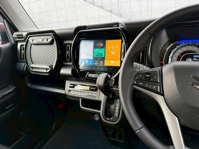 ハスラー ハイブリッドＸ　新車未登録車／全方位カメラ／メーカー９インチナビ／デュアルカメラブレーキサポート／アダプティブクルーズコントロール／シートヒーター／Ｂｌｕｅｔｏｏｔｈオーディオ／フルセグＴＶ／ＬＥＤヘッドライト（9枚目）