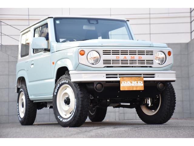 ジムニー ＸＧ　ＤＡＭＤ・ダムド／ＬＩＴＴＬＥＢ・リトルＢ／４ＡＴ車／届出済未使用車／鈴蘭台店オリジナル塗装車両／ＡＰＩＯ　ＷＩＬＤＢＯＡＲ　ＳＲ＋／ＴＯＹＯオープンカントリータイヤＲＴ／スズキセーフティサポート（17枚目）