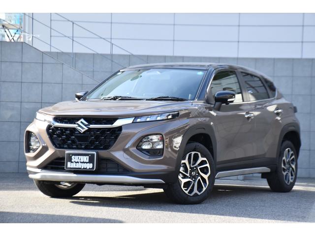 フロンクス ベースグレード　メーカー９インチメモリーナビ／全方位カメラ／シートヒーター／デュアルセンサーブレーキサポート２／ヘッドアップディスプレイ／シートヒーター／ＬＥＤヘッドライト／本革巻きステアリング／パドルシフト／ＡＣＣ（14枚目）