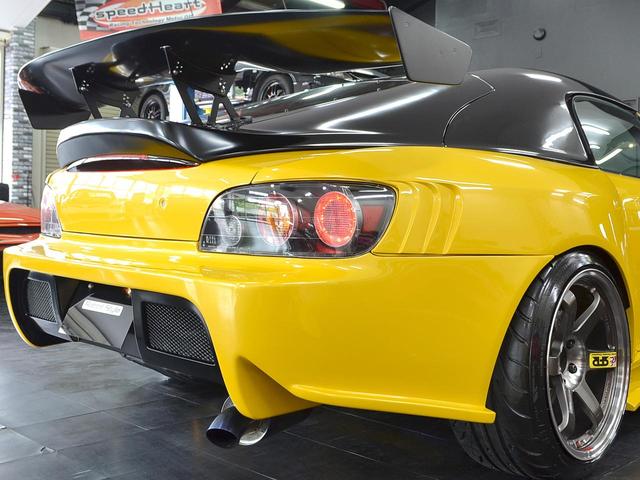 Ｓ２０００ ベースグレード　２Ｌ後期最終２００型　ＳＰＯＯＮハードＴＯＰ　Ｊ’ｓタイプＳエアロ　ＶＯＬＴＥＸカーボンＧＴウイング　ワイドボディＫＩＴ　ＴＥ３７アルミ　ブレンボキャリパー　ＯＨＬＩＮＳ車高調　ＥＣＵ　ボディ補強（39枚目）