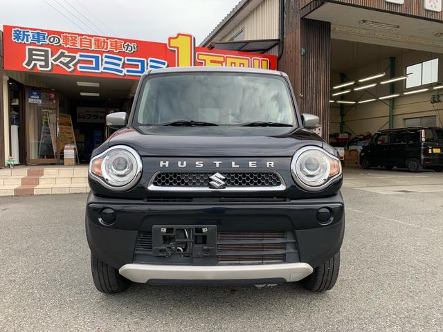 ハスラー ＦリミテッドＩＩ　ワンオーナー　禁煙車　Ｓエネチャージ　ナビ　ＴＶ　ドラレコ　バックカメラ　衝突軽減ブレーキ　スマートキー　シートヒーター　アイドリングストップ　ＥＴＣ　ステアリングリモコン　ウィンカー付ドアミラー（3枚目）