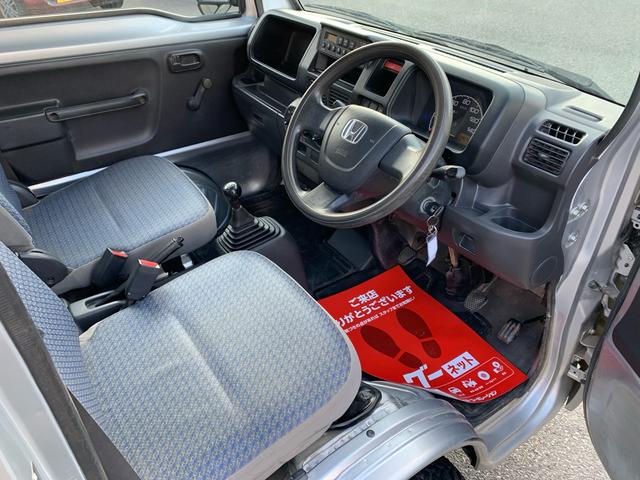 アクティトラック SDX 4WD 5速ミッション パワステ エアバッグ カーマット 積載量350KG シルバー色 ヘッドライトレベライザー ルームランプ 荷台ランプ 純正ラジオ エアバッグ ガソリン車(38枚目)